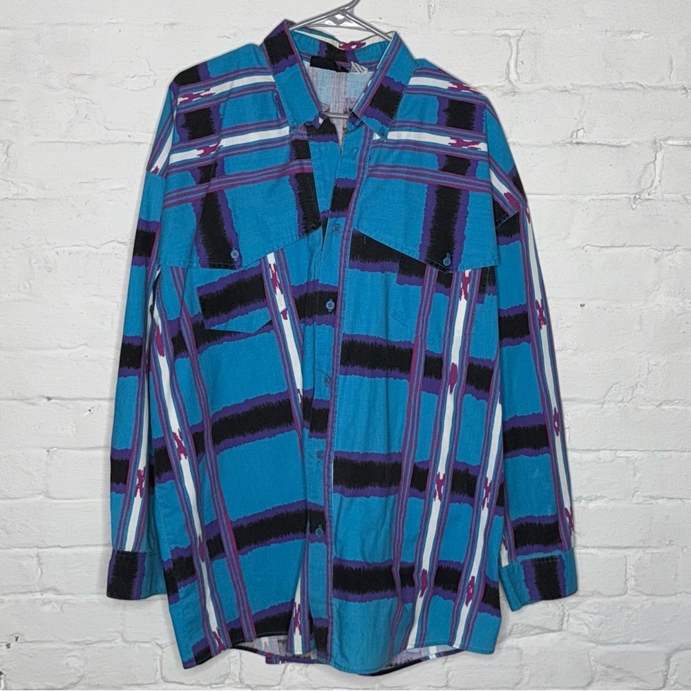 Vintage Western Signatures Shirt XL
